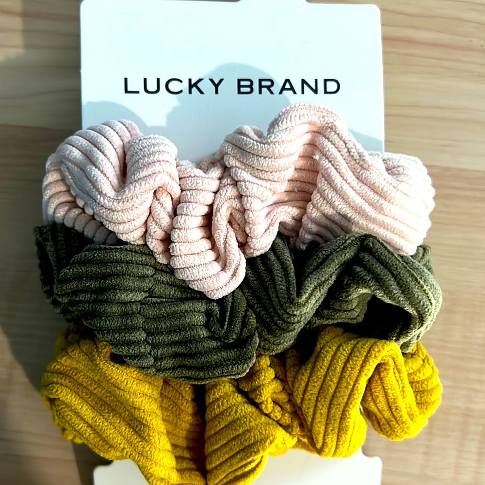 COPY - Lucky Brand Corduroy Scrunchies